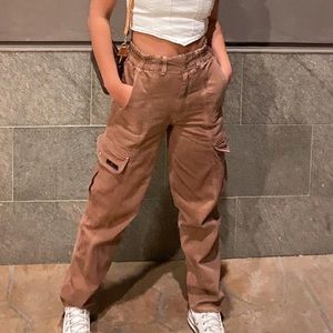 URBAN OUTFITTERS BDG BROWN CARGOS